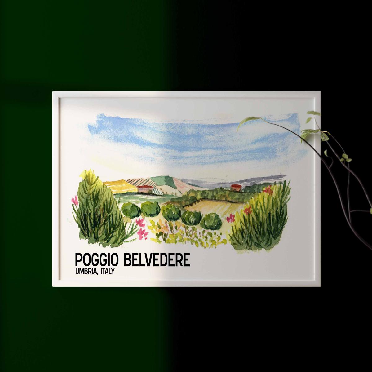 Italie ~ Poggio belvedere